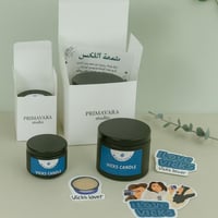 شمعة الفكس مع ستيكرز vicks