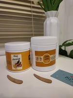 مقشر السلوليت ️‍+زبدة الزنجبيل منتجين خيالين سوا