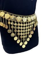 حزام التأسيس لون ذهبي وفضي