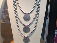 قلادة طقم بديل فضه