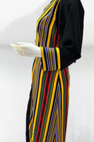 فستان شعبي مع حزام