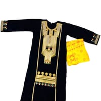 جلابيه عسري نسائي مع منديل