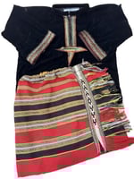 طقم مالكي بناتي مع ربطه رأس