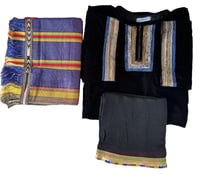 طقم تراثي لون ازرق