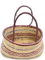 سلة متينه مصنوعه من الخوص