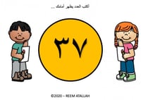 عرض بوربوينت للاطفال عن الارقام جاهز مميز لرقم سبع...