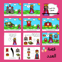 عرض بوربوينت للاطفال عن الارقام جاهز مميز لرقم خمس...