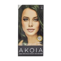 صبغة بالكولاجين وخلاصة اللؤلؤ اخضر حشيشي من اكويا...