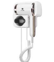 مجفف شعر فندق دفينا مثبت على الحائط للحمام 1300 وا...