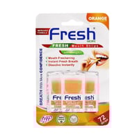 شرائح معطرة للفم من فريش مور بنكهة البرتقال 72 شري...