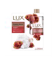 غسول جسم معطر رومانتيك بالكركديه من لوكس مع ليفة 2...