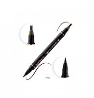 قلم مزدوج لتحديد الحاجب والعين من ميك اوفر22 - EY0...