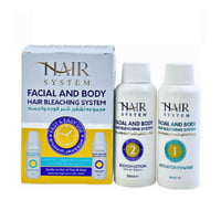 مجموعة تشقير شعر الوجه والجسم من هير سيستم