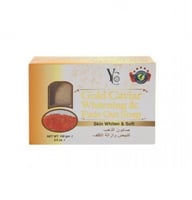 جولد صابون كافيار للتبييض واي سي 100 جرام