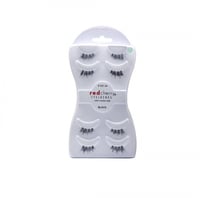 طقم رموش صناعية 4*1 ريد شيري - DS04