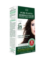 صبغة الشعر الدائمة من الأعشاب 3N بني 135مل