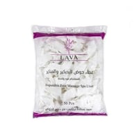 غطاء حوض البدكير لافا للاستخدام مرة واحدة 50 كيس