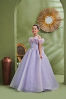 فستان بناتي من 7 سنوات الى 11 سنه