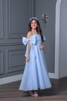 فستان بناتي للسن المحير 10-14 سنه