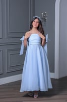 فستان بناتي للسن المحير 10-14 سنه