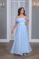 فستان بناتي للسن المحير 10-14 سنه