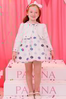 فستان تركي بجاكيت 6 - 24 شهر