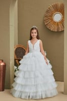 فستان بناتي من 7 سنوات الى 11 سنه