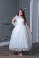 فستان بناتي سهره 4 - 14 سنة