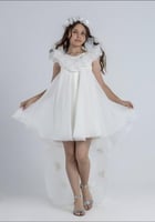 فستان اوريجنزا بذيل 2 - 10 سنوات