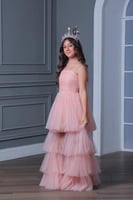 فستان بناتي من 7 سنوات الى 15 سنة