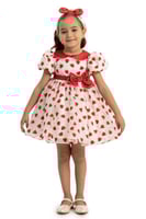 فستان مواليد تركي فرائحي 6 - 24 شهر