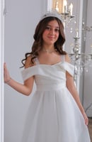 فستان ل العمر المحير بأربع ألوان مختلفة 10-14 سنه