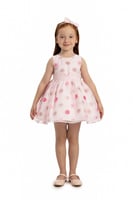 فستان تركي بجاكيت 6 - 24 شهر