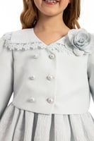 فستان تركي بجاكيت 3 - 7 سنوات