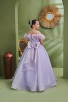 فستان بناتي من 7 سنوات الى 11 سنه