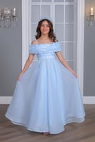 فستان بناتي للسن المحير 10-14 سنه