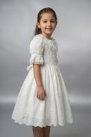 فستان بناتي من 4 الى 14 سنه