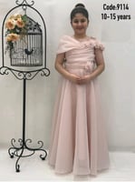 فستان من 10 الى 15 سنة