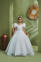 فستان بناتي من 7 سنوات الى 11 سنه