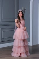 فستان بناتي من 7 سنوات الى 15 سنة