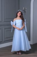 فستان بناتي للسن المحير 10-14 سنه