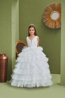 فستان بناتي من 7 سنوات الى 11 سنه