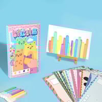 الرسم الابداعي بالسحب - DIY صناعة كروت