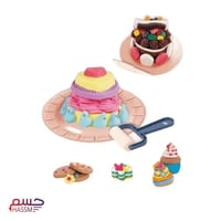 مجموعة صلصال مع ادوات تشكيل