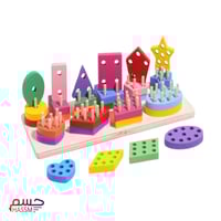 تكديس الاشكال الخشبية