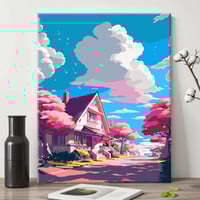 لوحة تلوين مرقمة