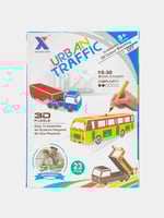 بزل 3D + تلوين