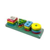 لعبة التكديس الخشبية