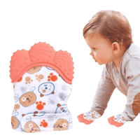 قفازين عضاضة للمواليد