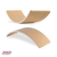 لوح التوازن الخشبي